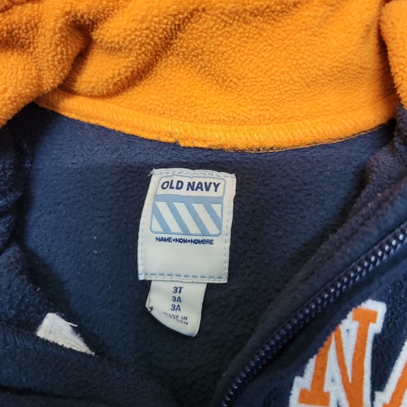 3T old navy toddler/baby boy Fleece jacket/coat - Picture 3 of 3